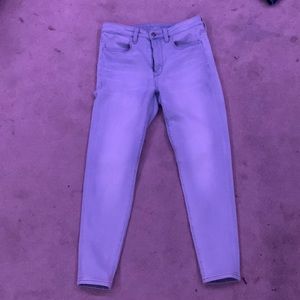 supper high rise jeggings light wash